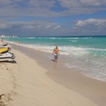 The perfect beach day in Cancun