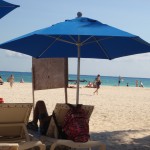 Beach at Wah Wah Bar Playa del Carmen