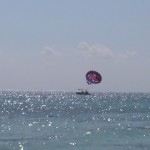 Parasailing in Playa del Carmen