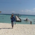 Fishing Pier at Playa del Carmen