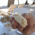 Hummus and pizza bread at Wah Wah Bar